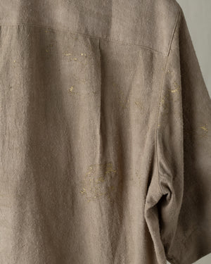 Gold Leaf Short Sleeve Pocket Shirt