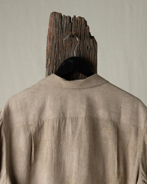 Gold Leaf Short Sleeve Pocket Shirt