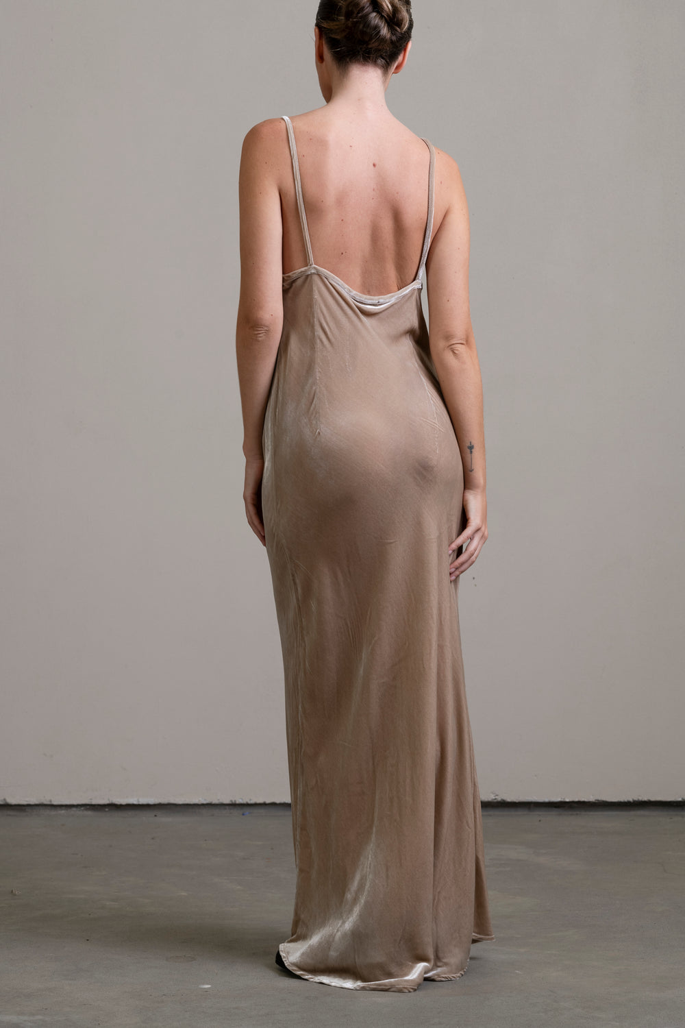 Velvet Bias Slip Stone