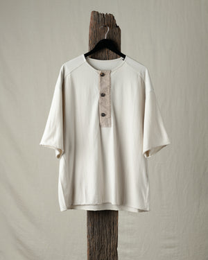 Henley Neck T Shirt