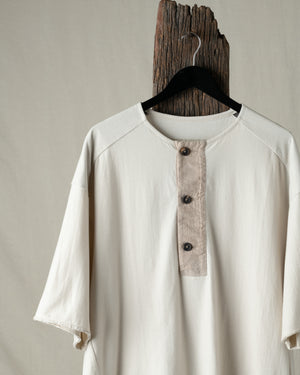 Henley Neck T Shirt
