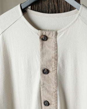 Henley Neck T Shirt