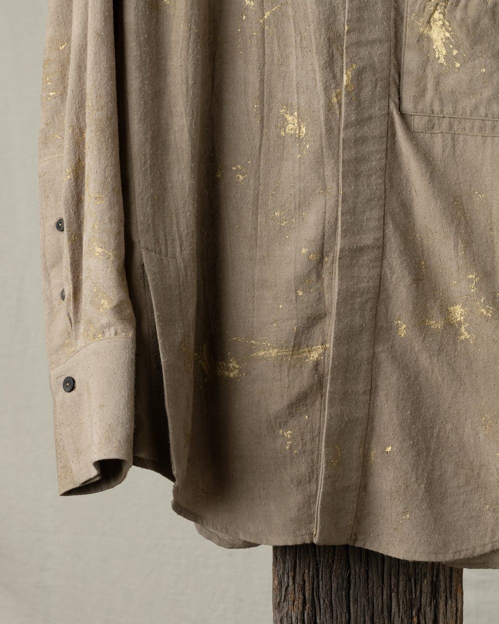 Gold Leaf Oversized Shirt