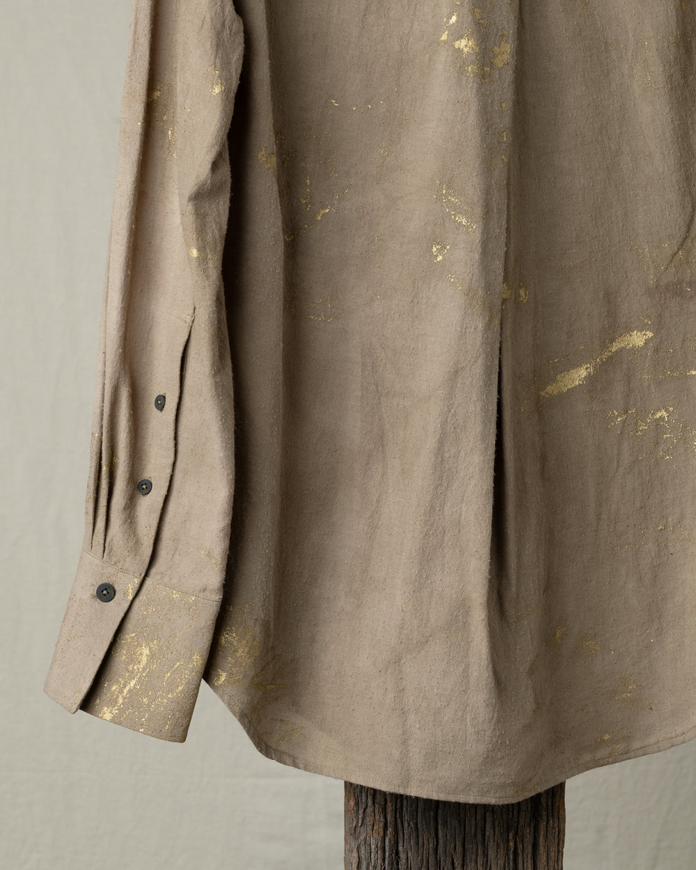 Gold Leaf Oversized Shirt