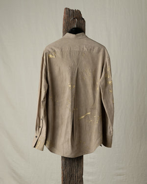 Gold Leaf Oversized Shirt