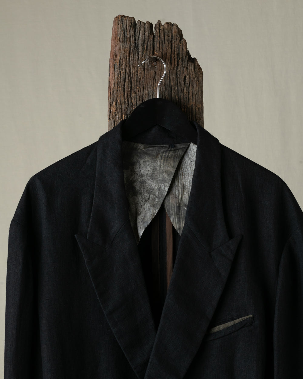 Double Breasted Oriental Long Blazer