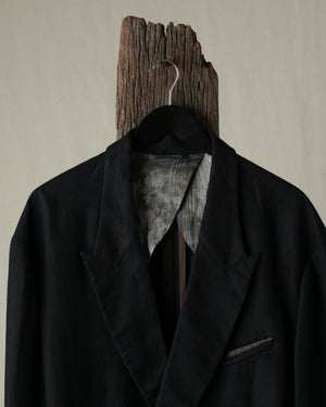 Double Breasted Oriental Long Blazer