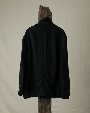 Double Breasted Oriental Long Blazer
