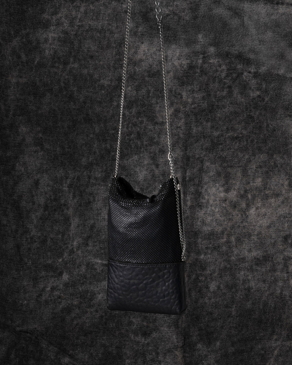 Leonita Disco Bag Matte Black