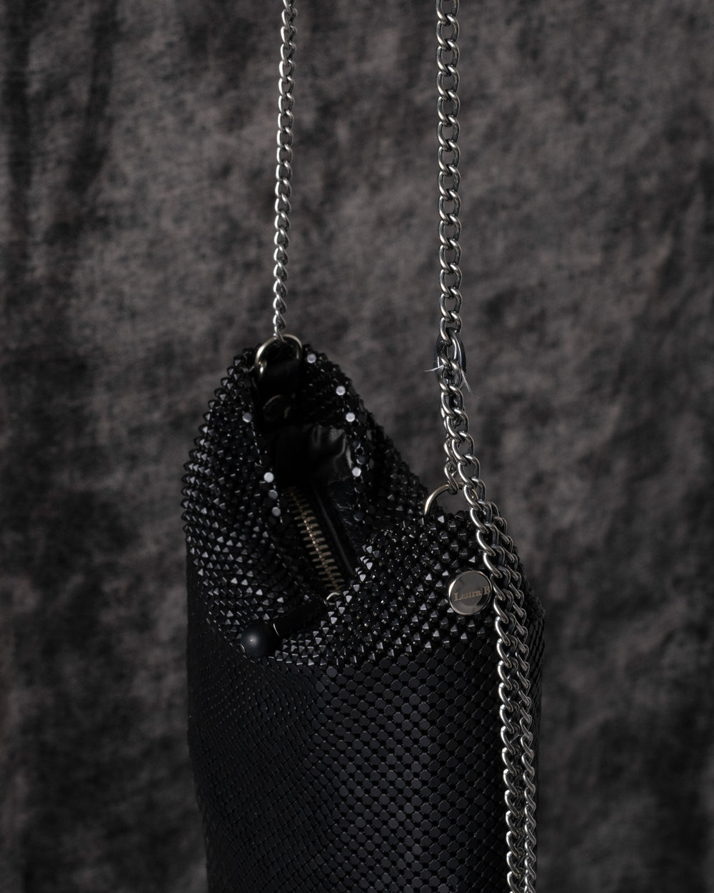 Leonita Disco Bag Matte Black