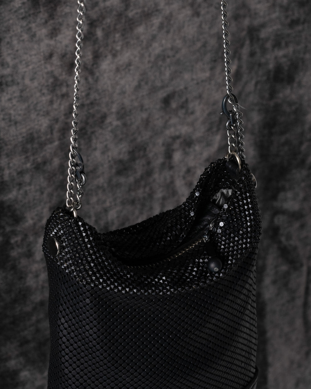 Leonita Disco Bag Matte Black