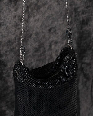 Leonita Disco Bag Matte Black