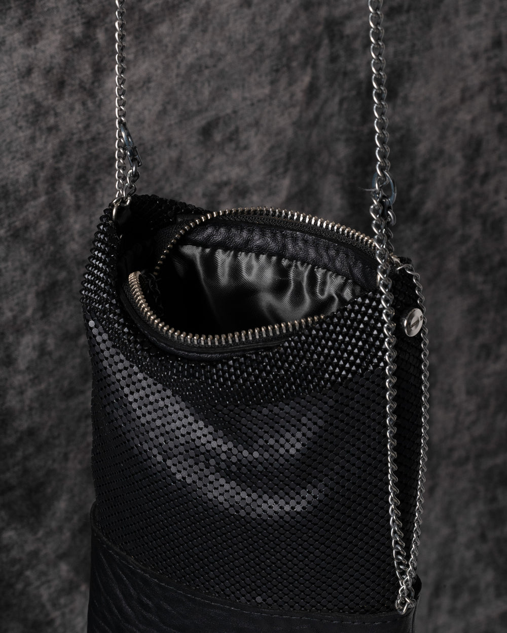 Leonita Disco Bag Matte Black