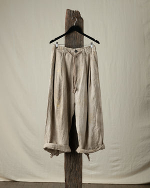 Gold Leaf Wide Leg Trousers