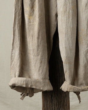Gold Leaf Wide Leg Trousers