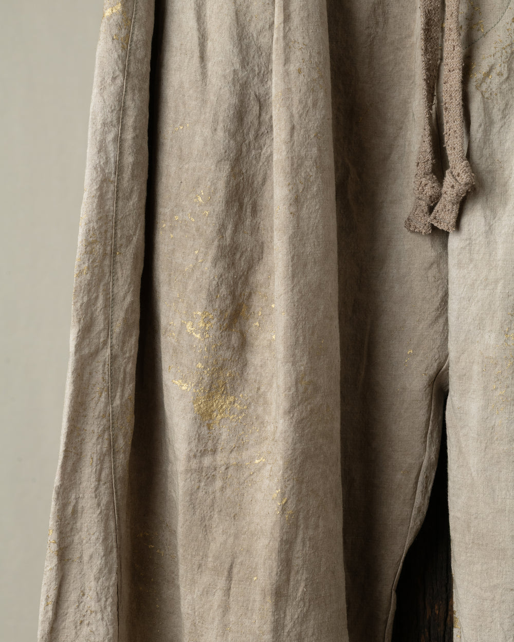 Gold Leaf Wide Leg Trousers
