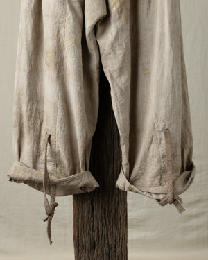 Gold Leaf Wide Leg Trousers
