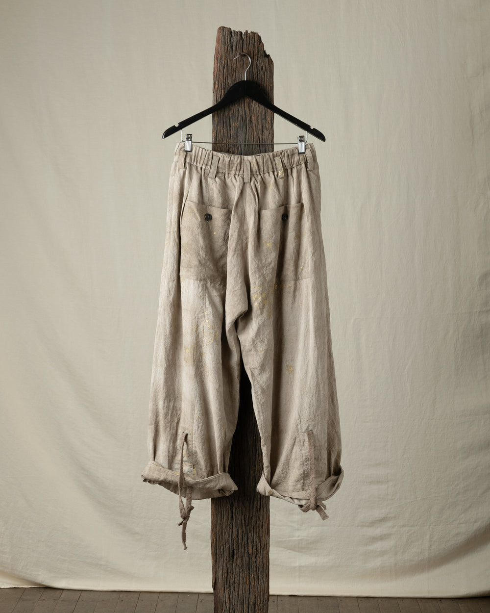 Gold Leaf Wide Leg Trousers