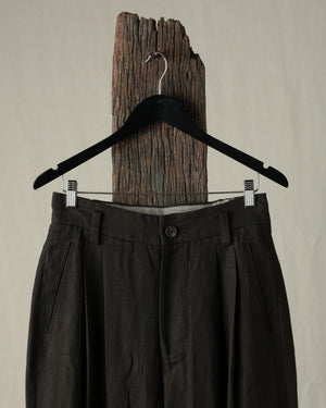 Drop Crotched Tapered Trousers