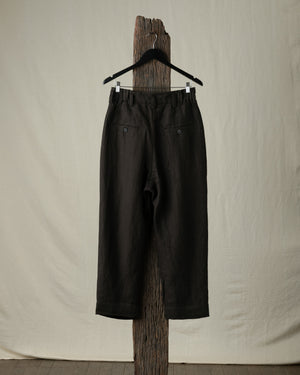 Drop Crotched Tapered Trousers