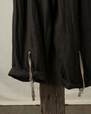 Rolled Up Wide Leg Trousers