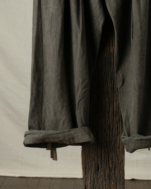 Rolled Up Wide Leg Trousers