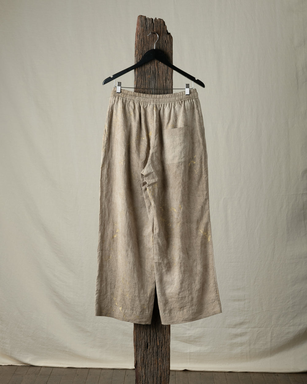 Gold Leaf Drawstring Trousers