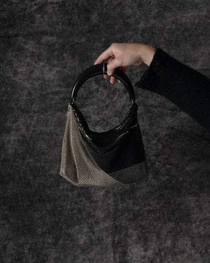 Harmony Horn Bag Black / Silver