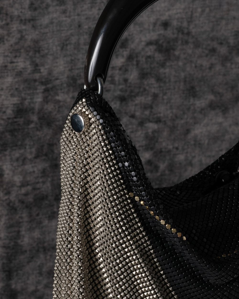 Harmony Horn Bag Black / Silver