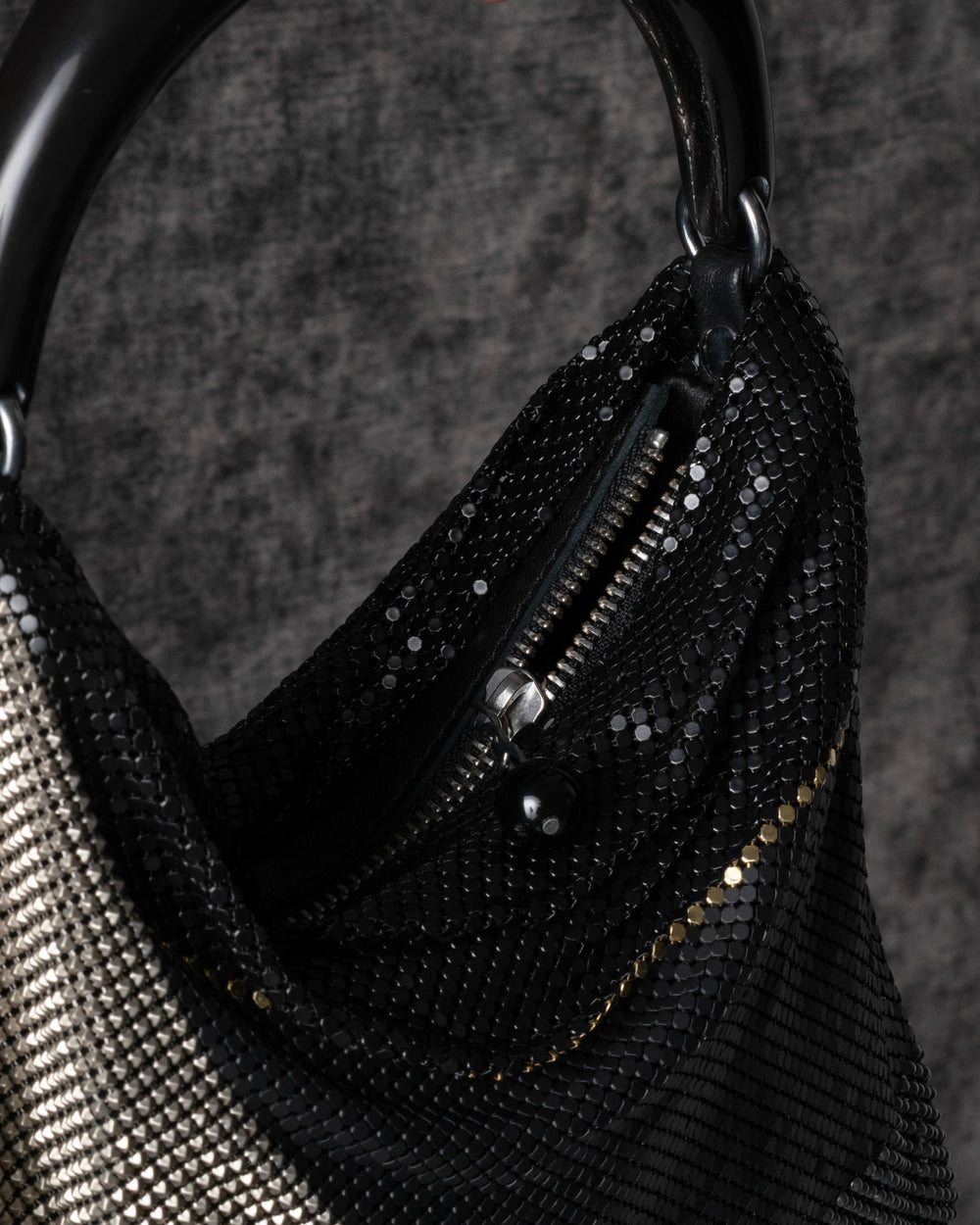 Harmony Horn Bag Black / Silver