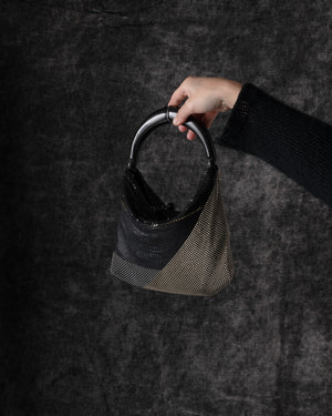 Harmony Horn Bag Black / Silver