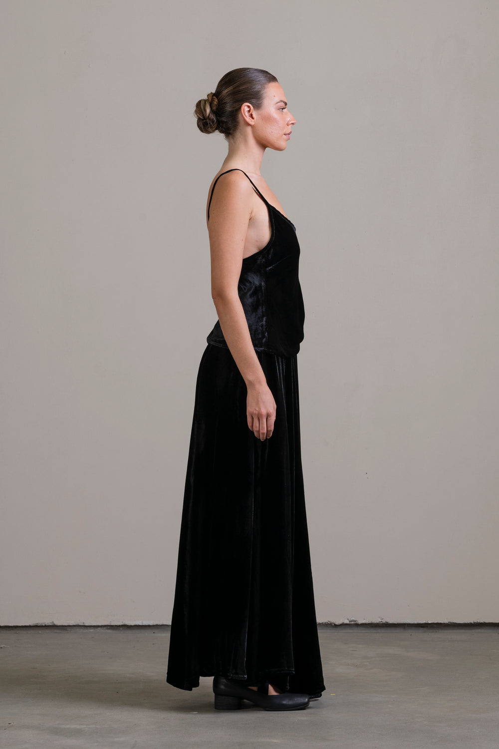 Velvet Camisole Black