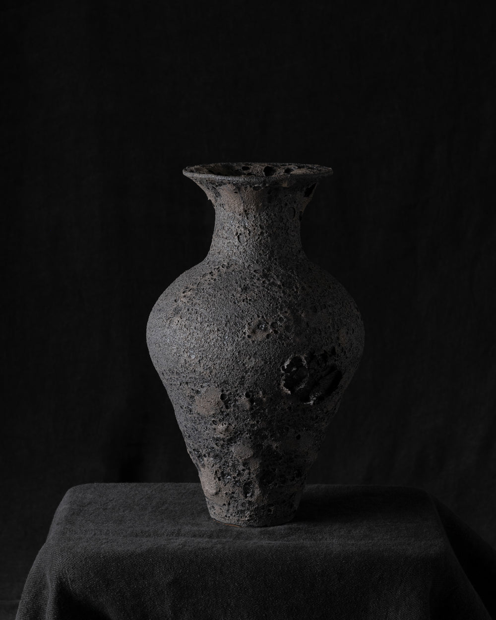 Vessel Form III Charcoal