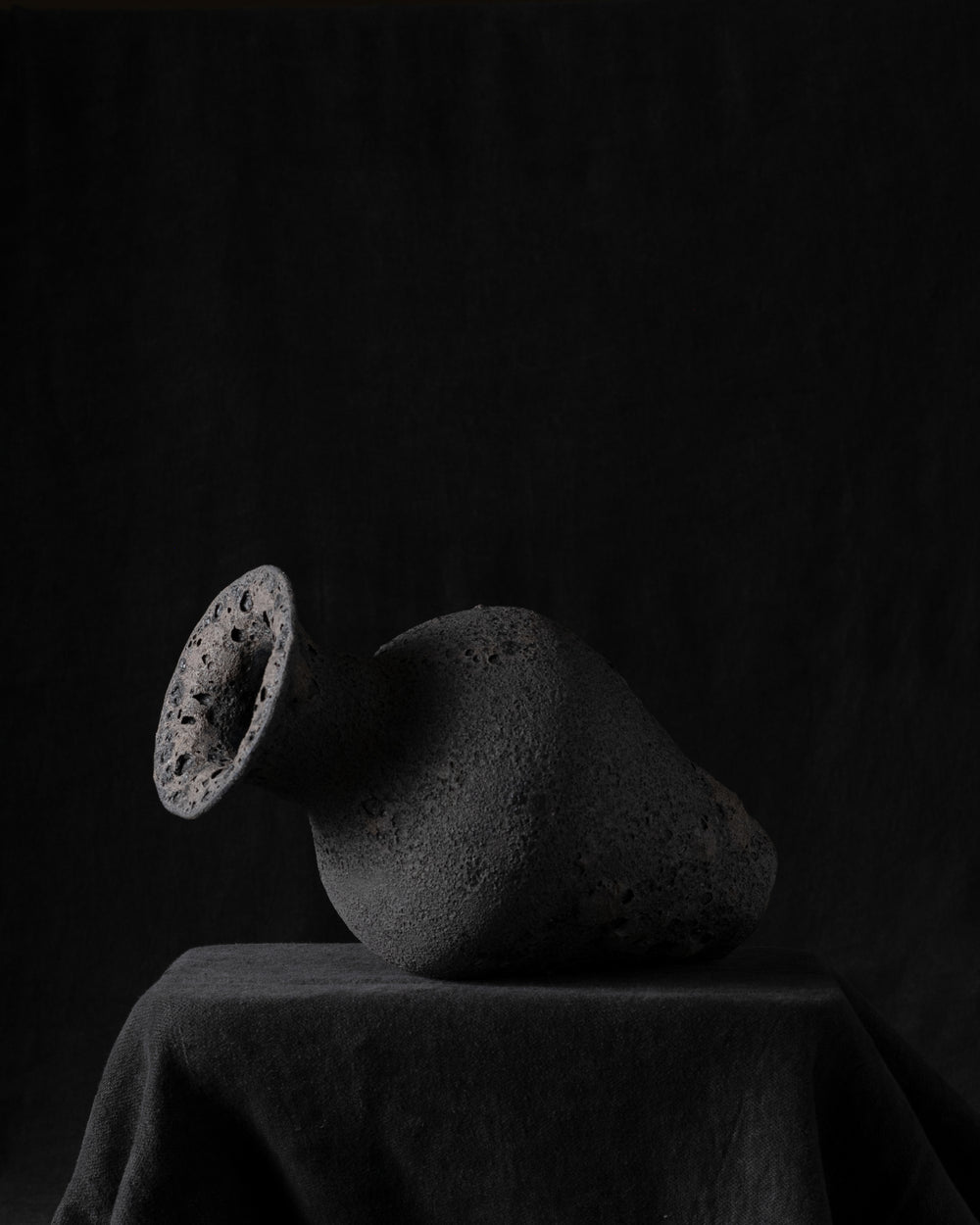 Vessel Form III Charcoal
