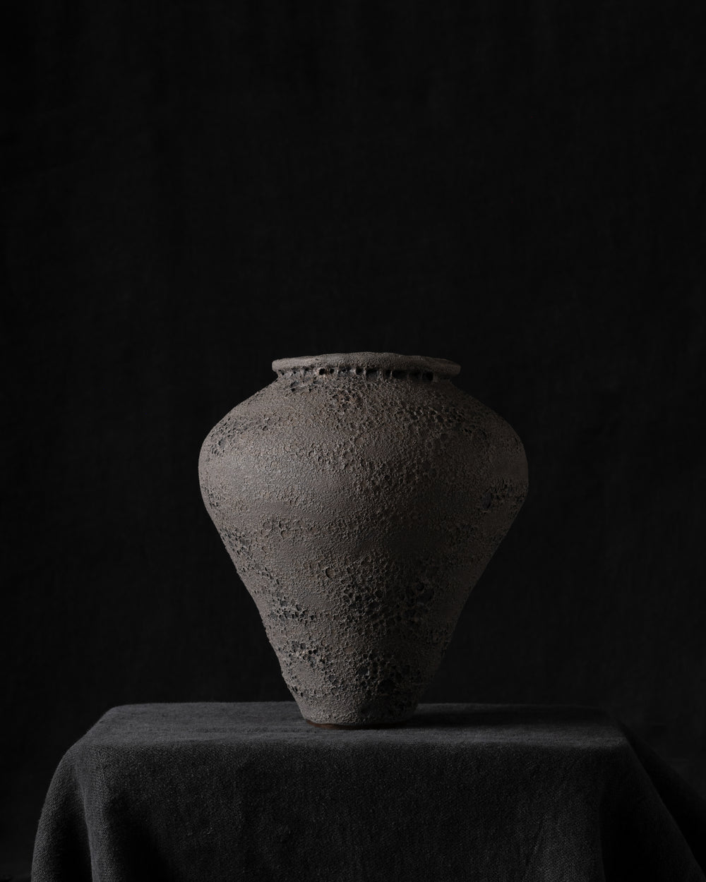 Vessel Form VI Charcoal