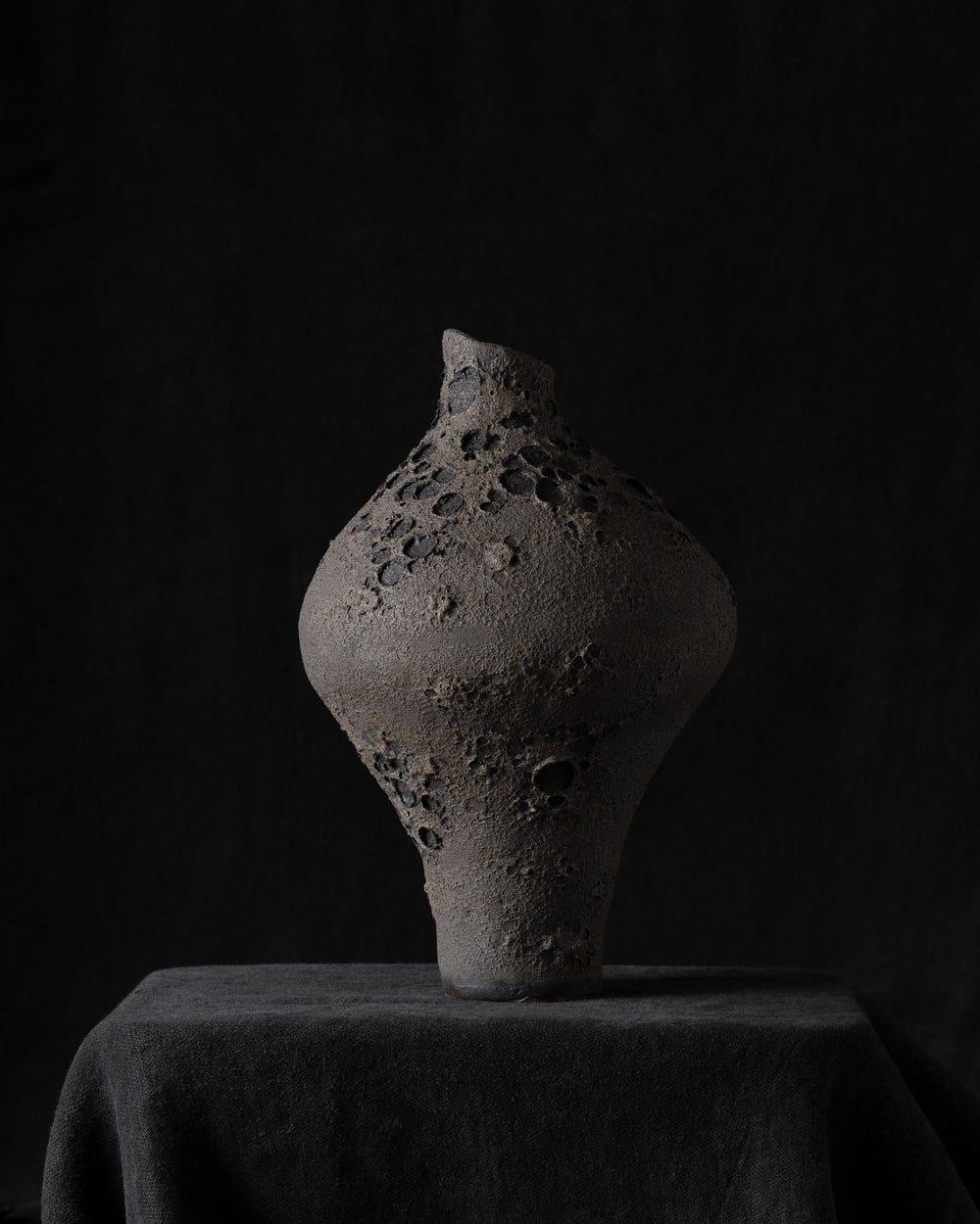 Vessel Form II Charcoal