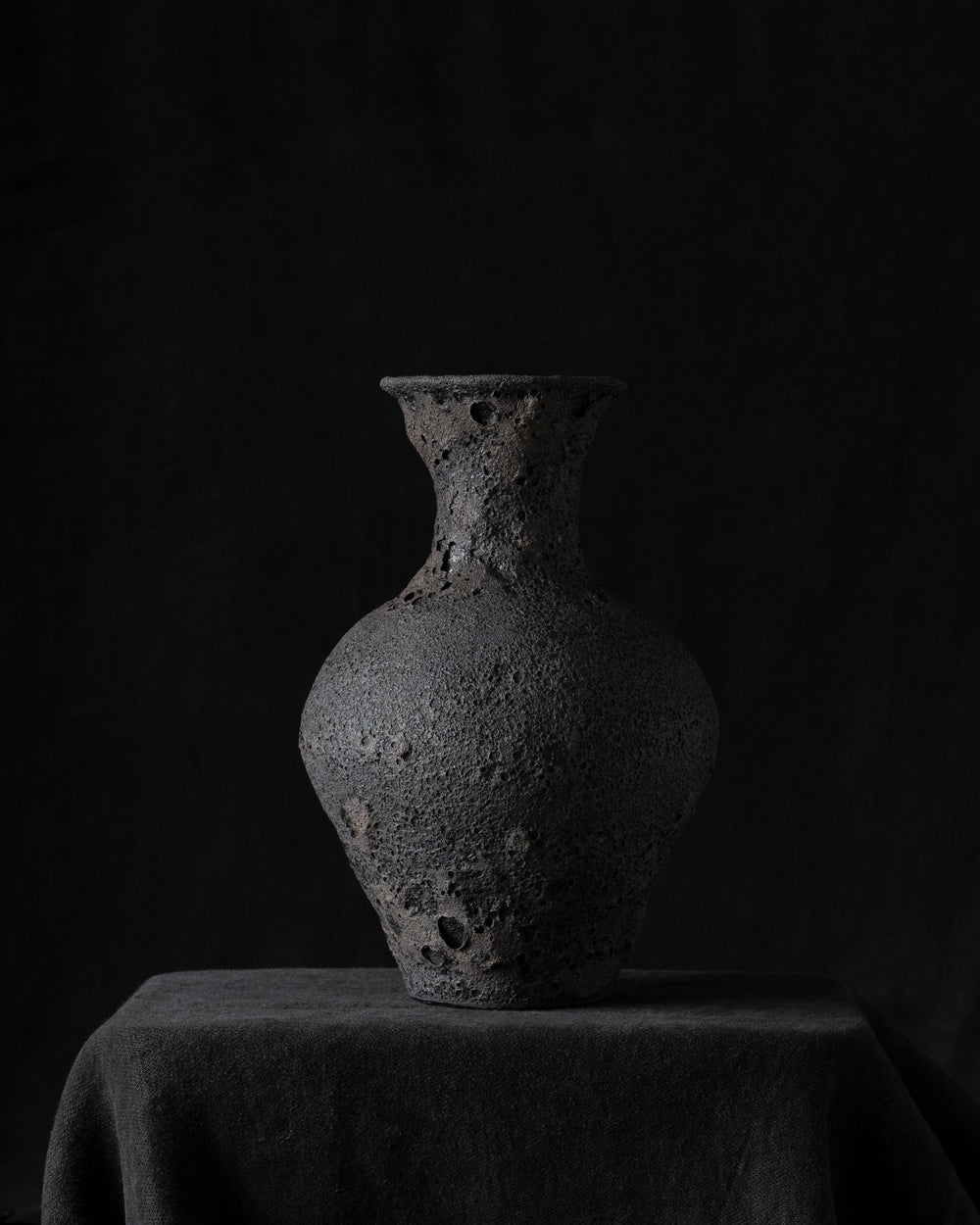 Vessel Form IV Charcoal