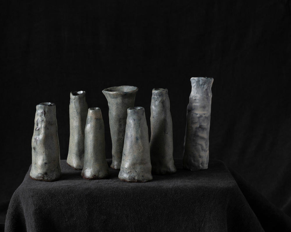 Basalt Blue Bud Vase III