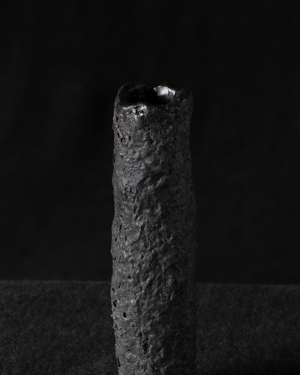 Bud Vase Trio Charcoal
