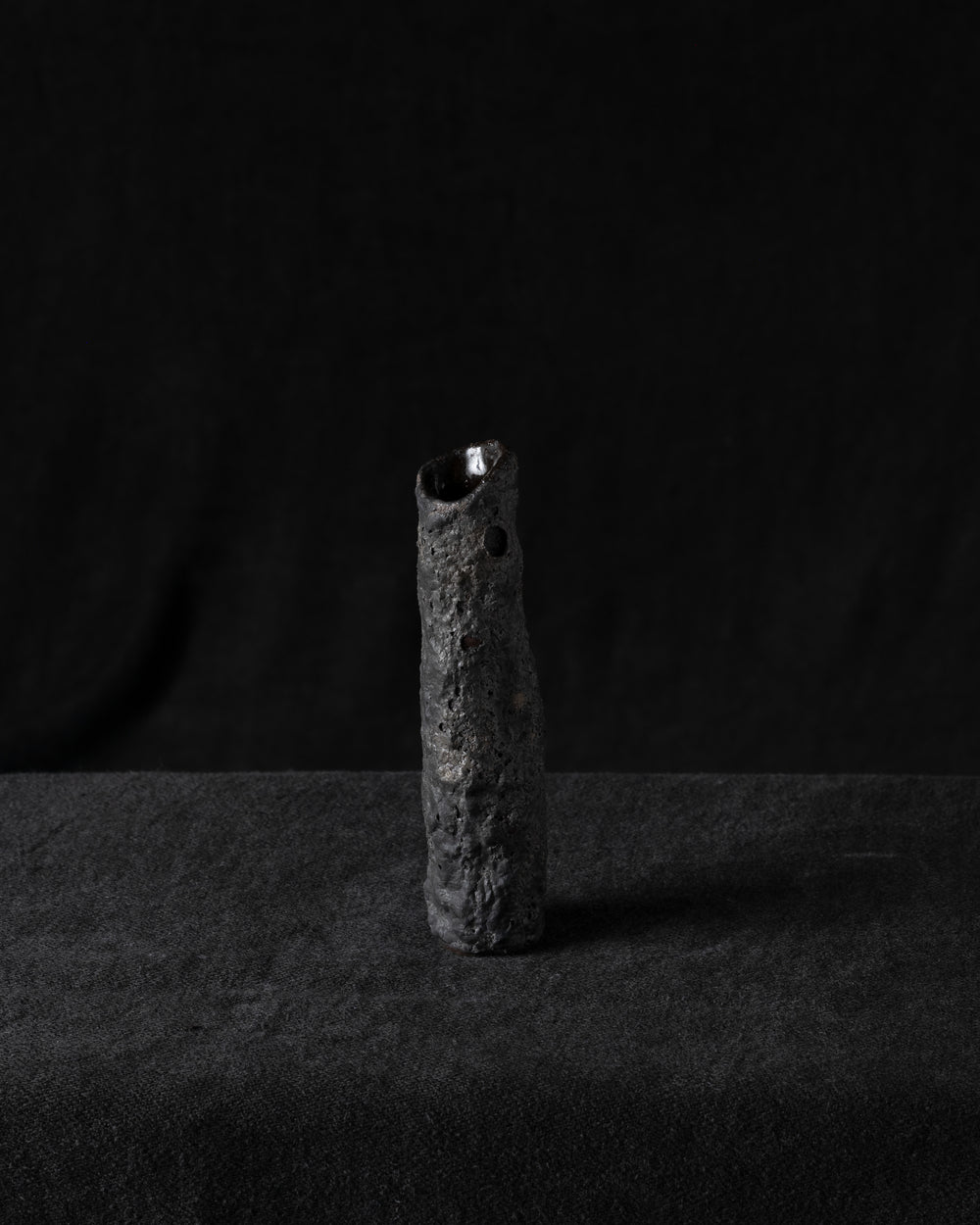 Bud Vase Trio Charcoal