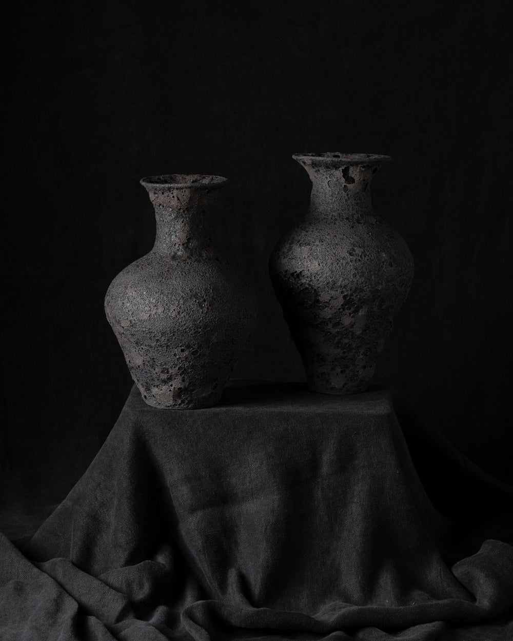 Vessel Form IV Charcoal