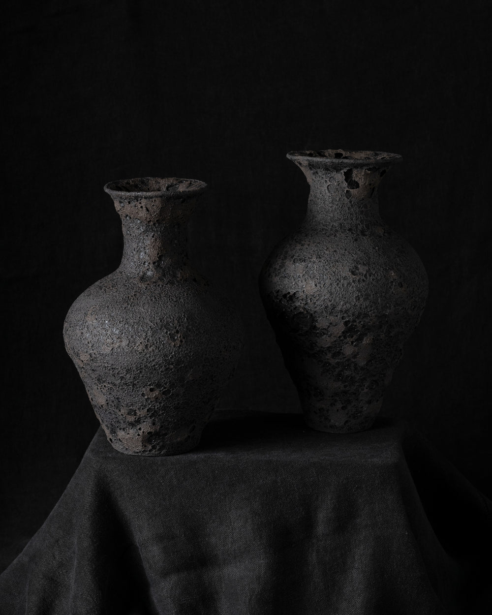 Vessel Form III Charcoal