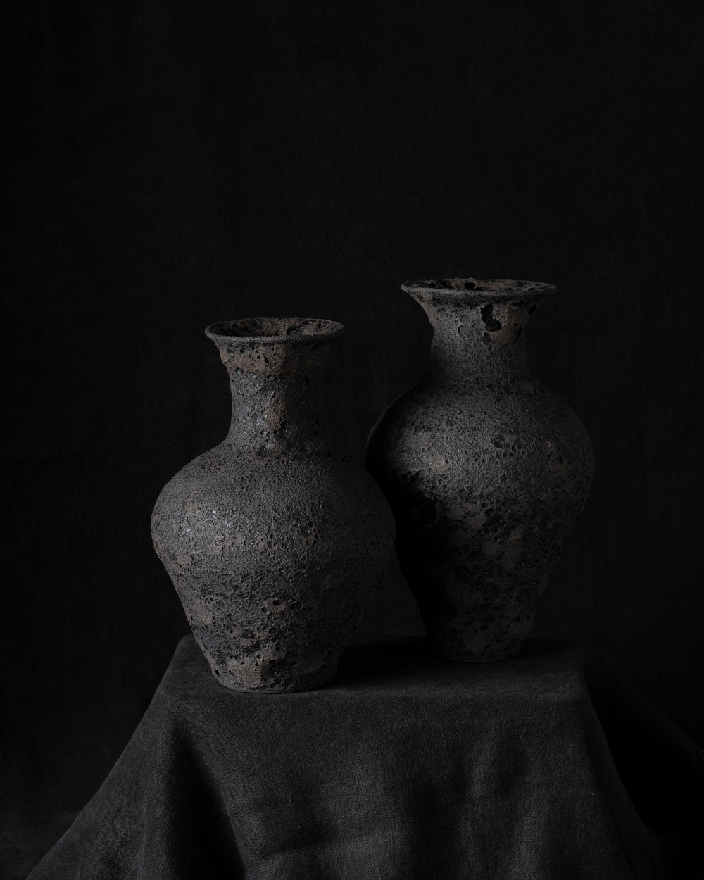 Vessel Form III Charcoal