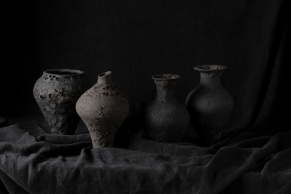 Vessel Form II Charcoal