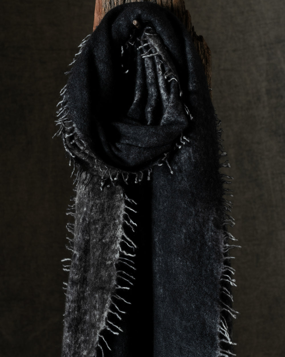 Hand Painted Cashmere Scarf N/Carruba