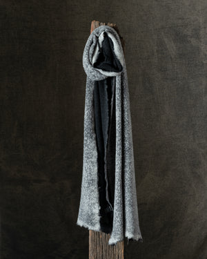 Unisex Hand Pilling Scarf w/ Destroyed Effect Husky