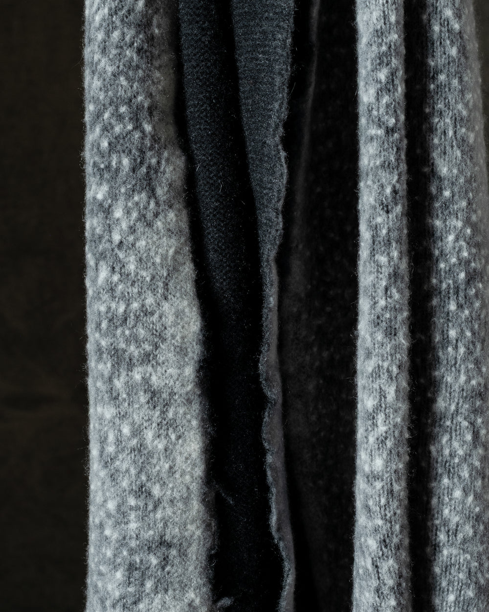 Unisex Hand Pilling Scarf w/ Destroyed Effect Husky