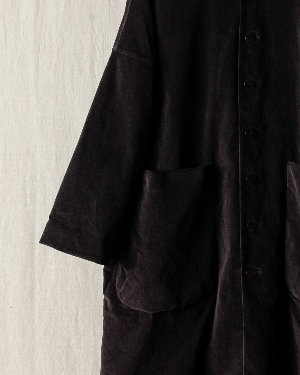 New Loose Coat Velvet Chocolate