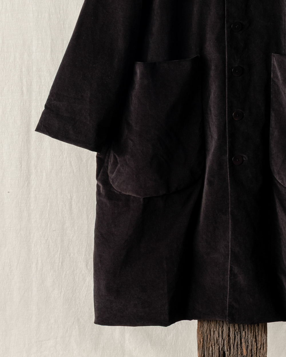 New Loose Coat Velvet Chocolate