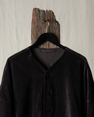 New Loose Coat Velvet Chocolate